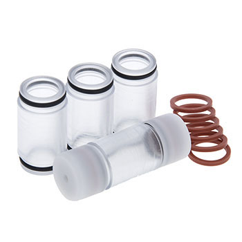  Tungsten carbide vial set 5 mL with one ball