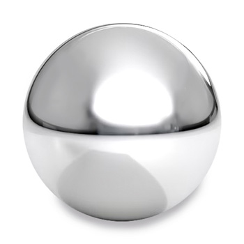 Chrome steel ball, 25.4 mm