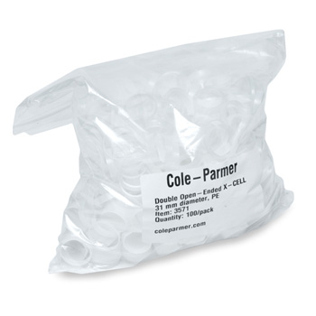 31 mm Double Open-Ended X-CELL, 1000 pk, bag