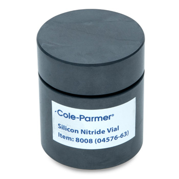 Silicon Nitride Grinding Vial Set, Angle