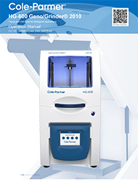 Sampleprep - HG-600 Geno-Grinder® 2010 | High-Throughput