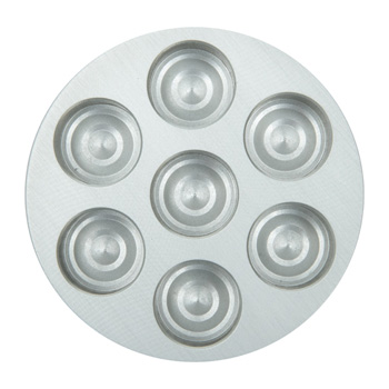 Multiple Sample Adapter for Seven Vials, top